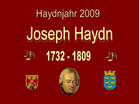 Joseph Haydn Haydnjahr