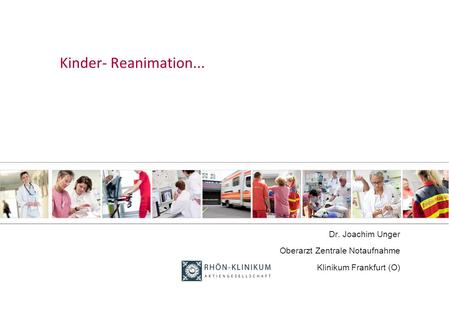 Dr. Joachim Unger Oberarzt Zentrale Notaufnahme Klinikum Frankfurt (O)