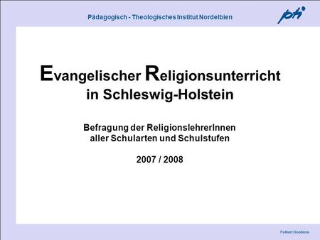 Evangelischer Religionsunterricht