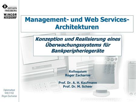 Management- und Web Services- Architekturen