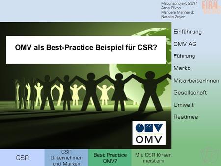 OMV als Best-Practice Beispiel für CSR?