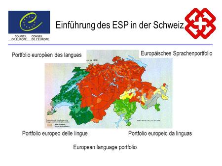 Portfolio europeo delle linguePortfolio europeic da linguas Europäisches Sprachenportfolio Portfolio européen des langues European language portfolio Einführung.