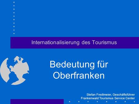 Internationalisierung des Tourismus