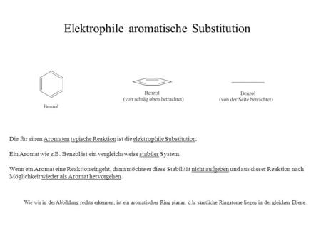 Elektrophile aromatische Substitution