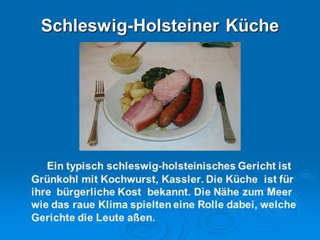 Schleswig-Holsteiner Küche