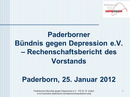 Paderborner Bündnis gegen Depression e. V