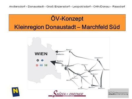 ÖV-Konzept Kleinregion Donaustadt – Marchfeld Süd.