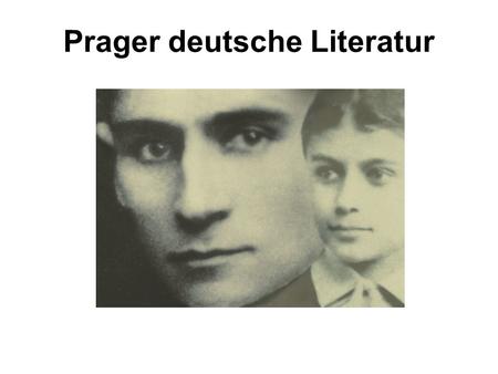 Prager deutsche Literatur