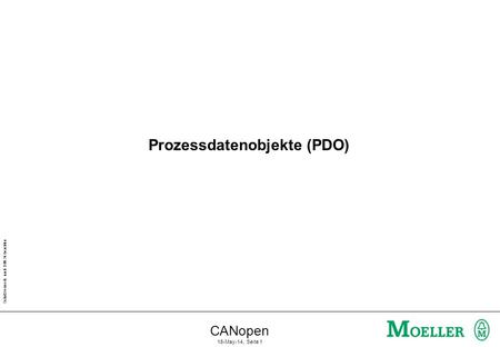 Prozessdatenobjekte (PDO)