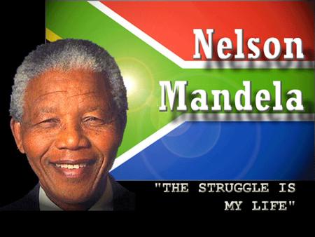 Nelson Mandela Steckbrief Kindheit Gefangenschaft Robben Island