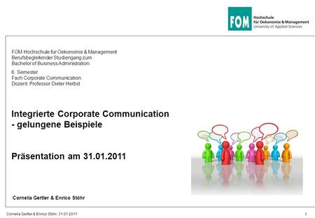 Integrierte Corporate Communication - gelungene Beispiele