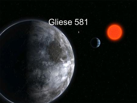 Gliese 581.