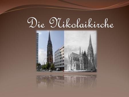 Die Nikolaikirche. Die Nikolaikirche ist der Ausgangspunkt der Wiedervereinigung 1989.