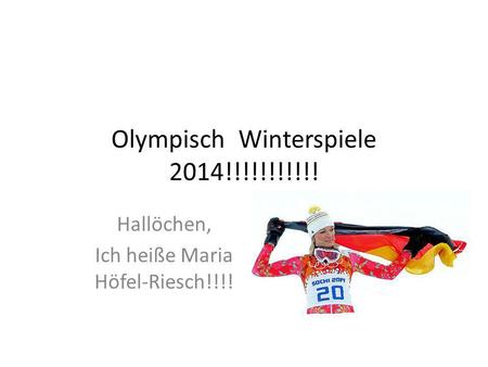 Olympisch Winterspiele 2014!!!!!!!!!!!