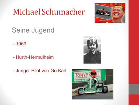Seine Jugend Hürth-Hermülheim - Junger Pilot von Go-Kart