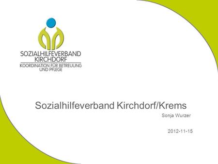 Sozialhilfeverband Kirchdorf/Krems Sonja Wurzer