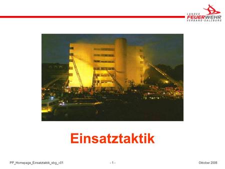Einsatztaktik Einsatztaktik PP_Homepage_Einsatztaktik_sbg_v01