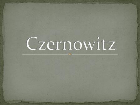 Czernowitz in der westlichen Ukraine ist die Hauptstadt der Oblast Tscherniwzi und die traditionelle Hauptstadt der Bukowina im Karpatenvorland, hauptsächlich.
