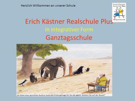 Erich Kästner Realschule Plus in integrativer Form Ganztagsschule