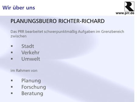 PLANUNGSBUERO RICHTER-RICHARD