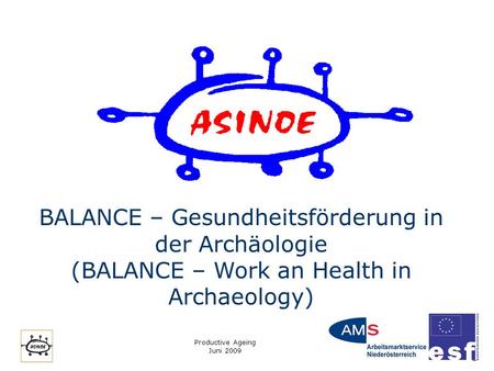 BALANCE – Gesundheitsförderung in der Archäologie