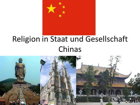 Religion in Staat und Gesellschaft Chinas