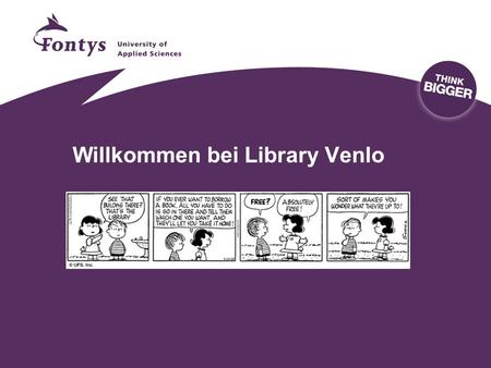 Willkommen bei Library Venlo. Mediathek instruktion2 Library Venlo Suchen im Internet Allgemeine Suchmaschinen: