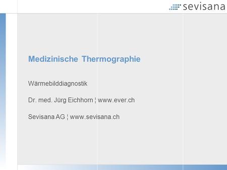 Medizinische Thermographie