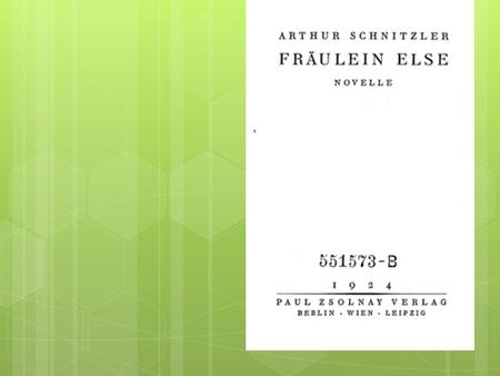 Arthur Schnitzler 1862-1931 Austrian author and playwright.