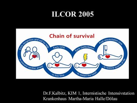 ILCOR 2005 Dr.F.Kalbitz, KIM 1, Internistische Intensivstation