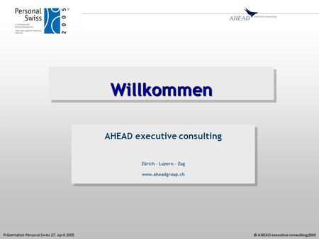 AHEAD executive consulting