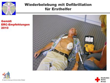 Wiederbelebung mit Defibrillation