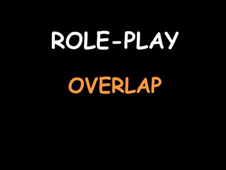 ROLE-PLAY OVERLAP You are booking a room in a hotel (you start) For help with the vocab, click herehere Listen to the question and reply Für vier Nächte,
