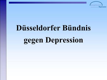 Düsseldorfer Bündnis gegen Depression