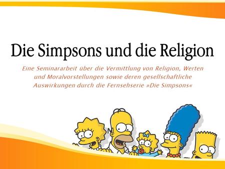 Die Simpsons und die Religion
