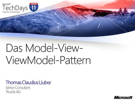 Das Model-View-ViewModel-Pattern