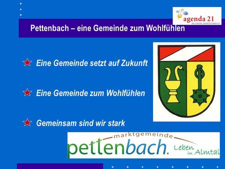 Pettenbach – eine Gemeinde zum Wohlfühlen