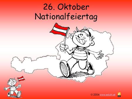 26. Oktober Nationalfeiertag