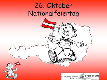 26. Oktober Nationalfeiertag