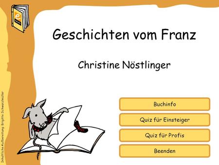 Geschichten vom Franz Christine Nöstlinger Buchinfo