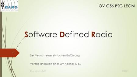 Software Defined Radio