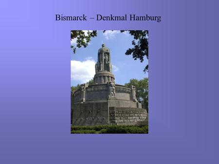Bismarck – Denkmal Hamburg