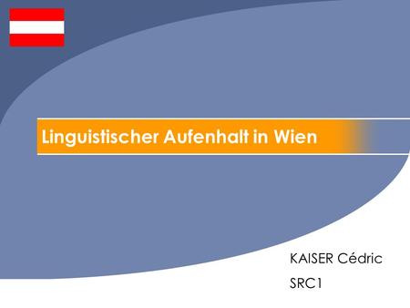 Linguistischer Aufenhalt in Wien KAISER Cédric SRC1.