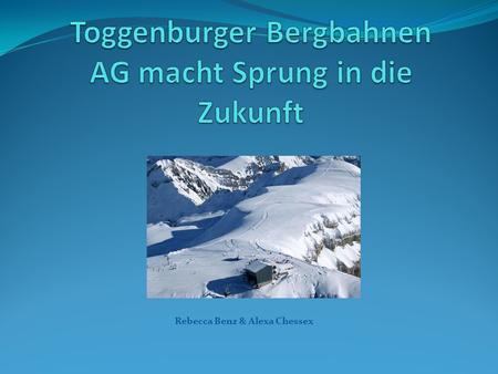 Toggenburger Bergbahnen AG macht Sprung in die Zukunft