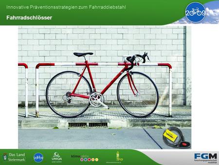 Innovative Präventionsstrategien zum Fahrraddiebstahl Fahrradschlösser.