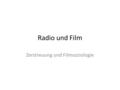 Radio und Film Zerstreuung und Filmsoziologie. Siegfried Kracauer (1889 Frankfurt am Main -1966 New York) - Studium der Architektur (auf Drang der Eltern),