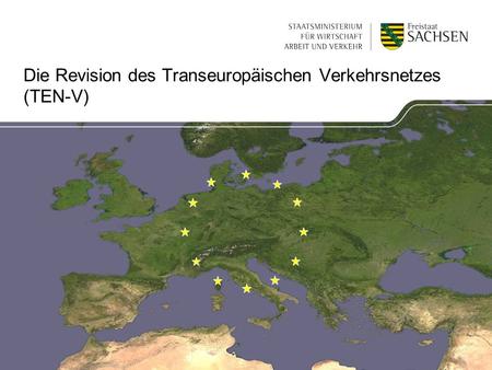 Die Revision des Transeuropäischen Verkehrsnetzes (TEN-V)