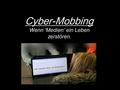 Cyber-Mobbing Wenn ‘Medien‘ ein Leben zerstören..