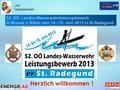 52. OÖ. Landes-Wasserwehrleistungsbewerb in Bronze u Silber vom 14.–15. Juni 2013 in St.Radegund LFK Oberösterreich.