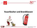 Feuerlöscher und Brandklassen